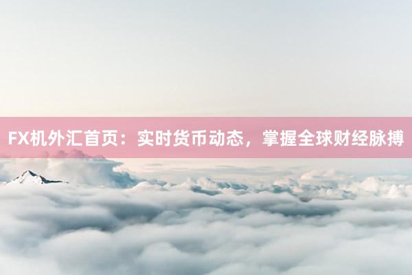 FX机外汇首页：实时货币动态，掌握全球财经脉搏