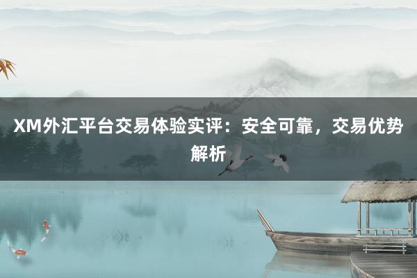 XM外汇平台交易体验实评：安全可靠，交易优势解析
