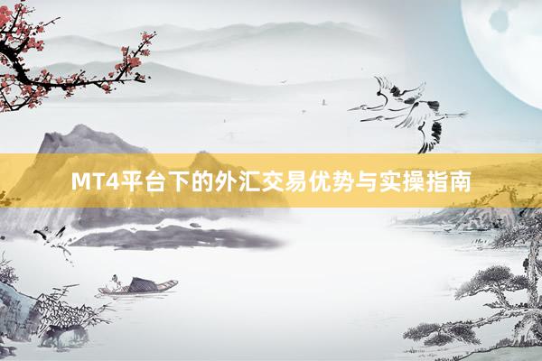 MT4平台下的外汇交易优势与实操指南